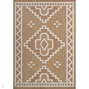 Harper Diamond HRP02 Jute-Look In-Outdoor Natural/Cream Rug-Desire Rugs-Rug Love - The Most Loved Rug Store